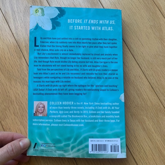 It Starts with Us by Colleen Hoover - Picture 2 of 2